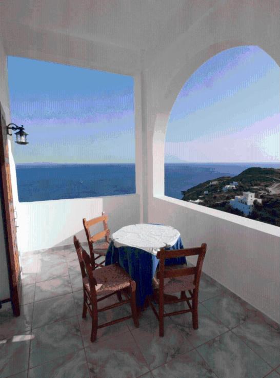 Blue Sky Chora Exterior foto